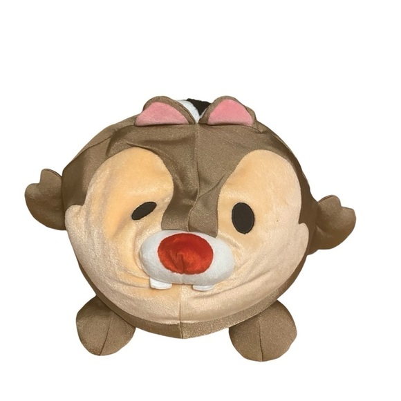 Disney World Authentic Beanie Ball Dale Chipmunk 11" Plush Beanbag Stuffed Chip - Picture 1 of 4